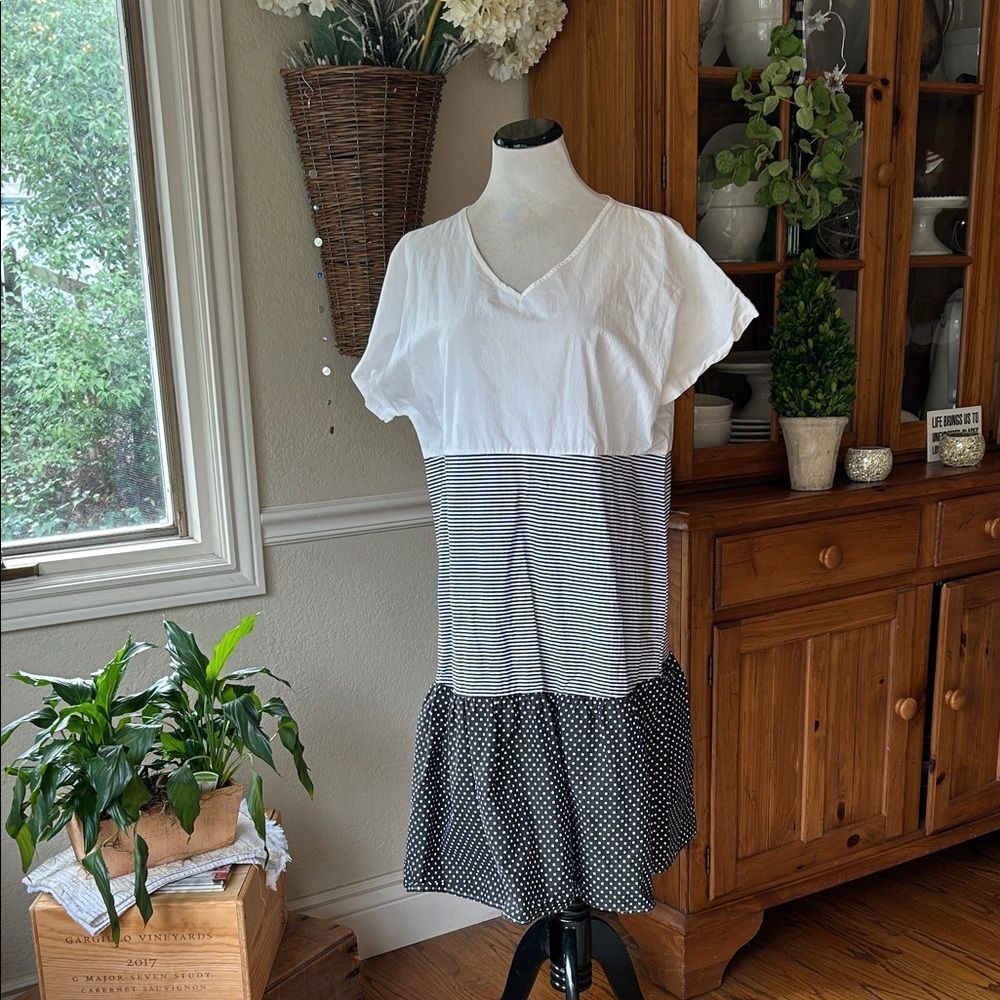 MISSLOOK V-Neck Pullover Dress Size 3X